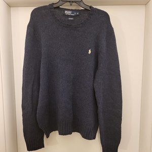 Washable Cotton Crewneck Sweater
